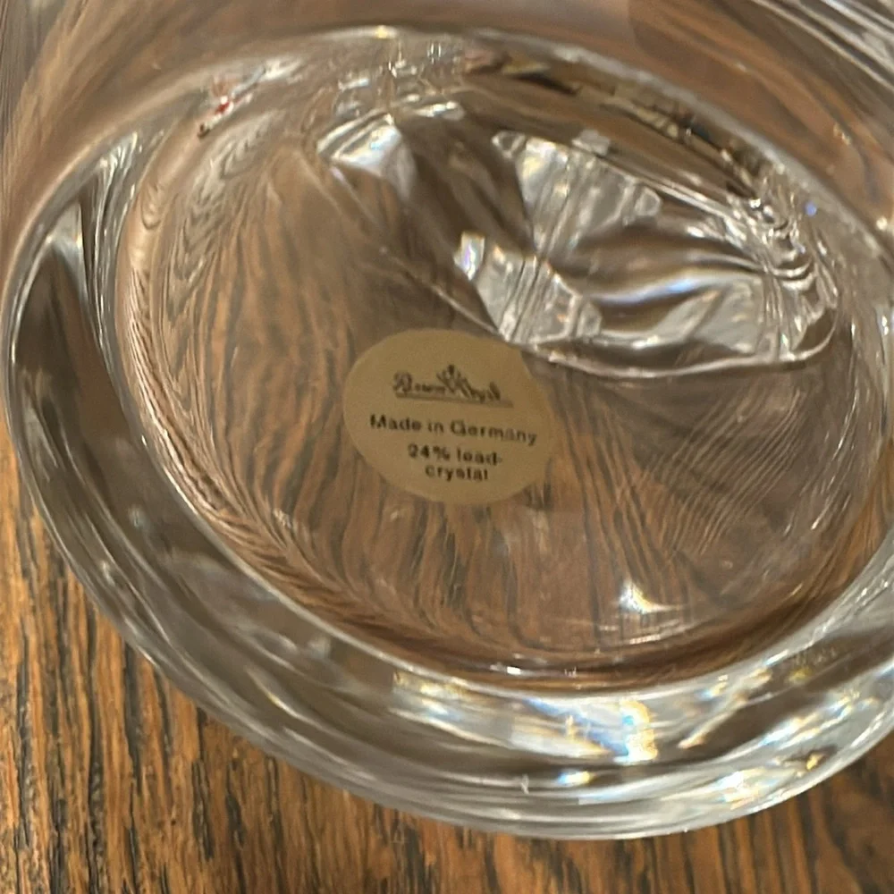 Rosenthal large Art Deco Lead Crystal Vase Early 20th century